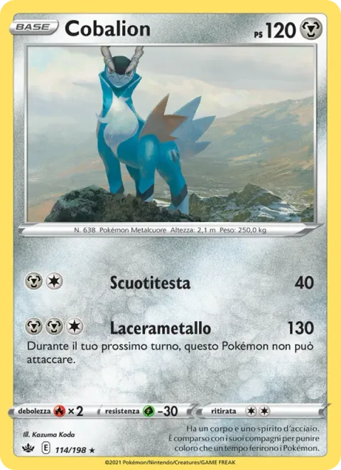 Cobalion [Headbang | Metal Slash]