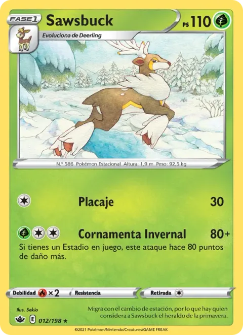 Sawsbuck [Tackle | Winter Horn]