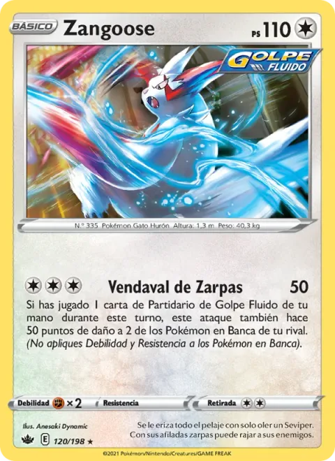 Zangoose [Gale Claws]