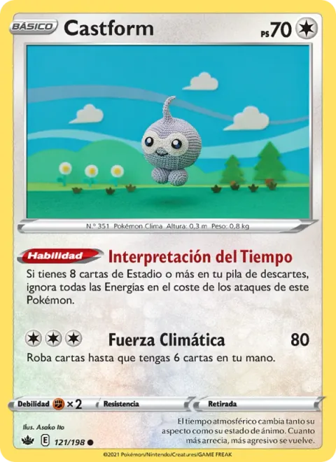 Castform [Weather Reading | Weather Force]