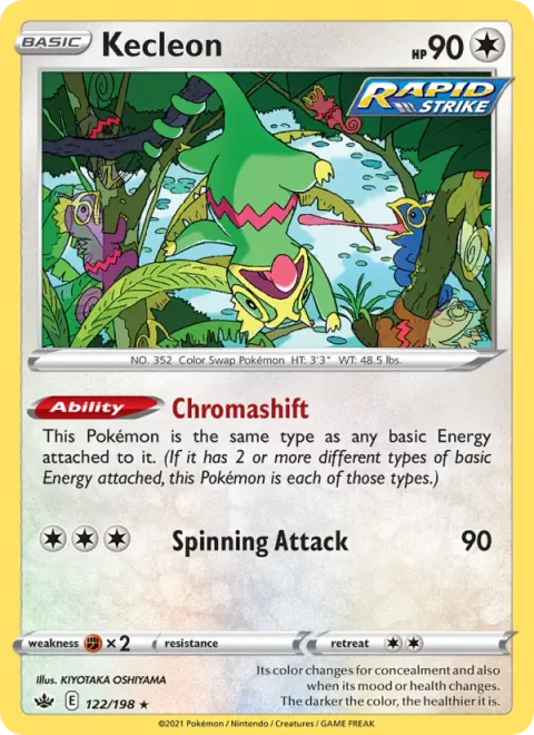 Kecleon [Chromashift | Spinning Attack]