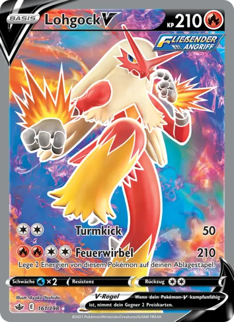 Blaziken V [High Jump Kick | Fire Spin]