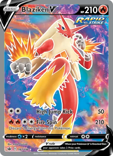 Blaziken V [High Jump Kick | Fire Spin]
