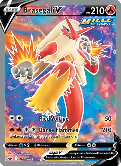 Blaziken V [High Jump Kick | Fire Spin]