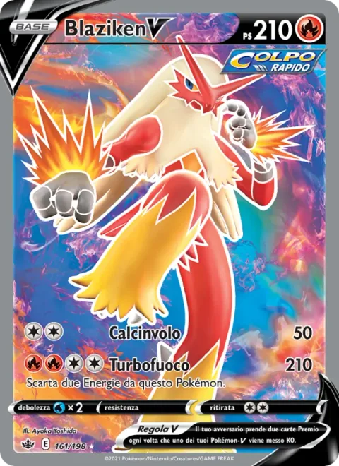 Blaziken V [High Jump Kick | Fire Spin]