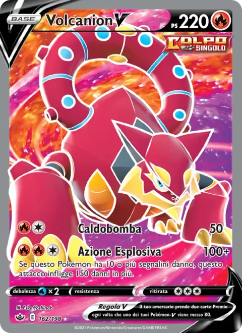 Volcanion V [Heat Blast | Dynamite Tackle]