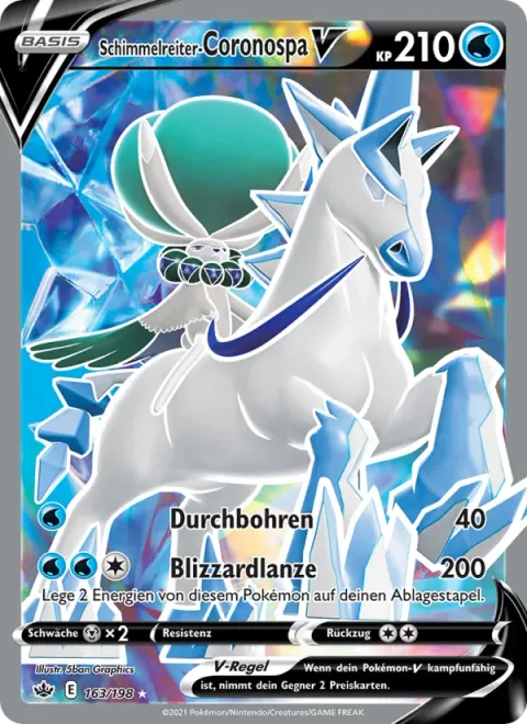 Ice Rider Calyrex V [Pierce | Glacial Lance]