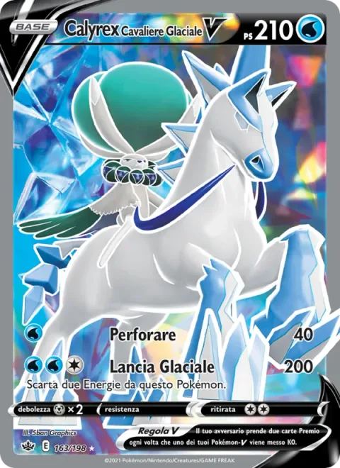 Ice Rider Calyrex V [Pierce | Glacial Lance]