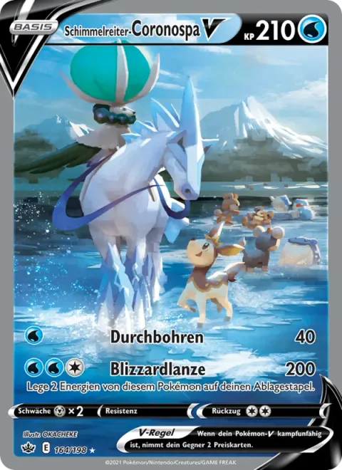Ice Rider Calyrex V [Pierce | Glacial Lance]