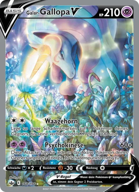 Galarian Rapidash V [Libra Horn | Psychic]