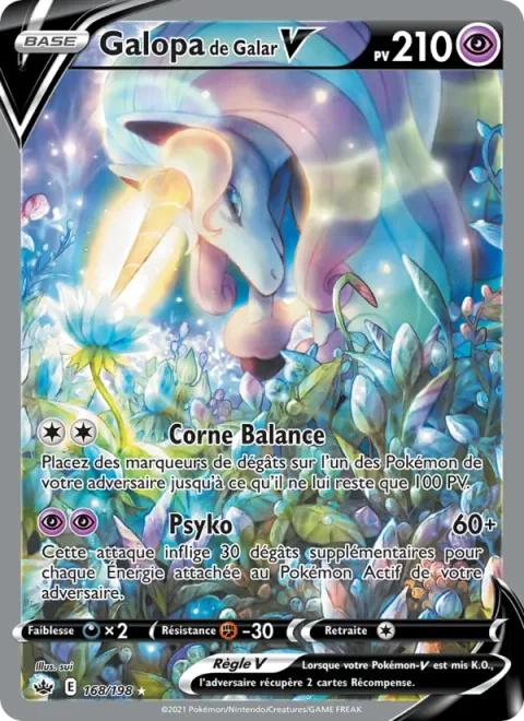 Galarian Rapidash V [Libra Horn | Psychic]