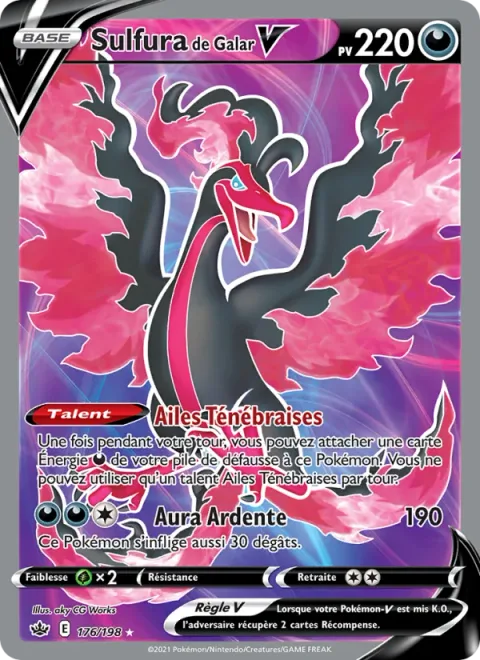 Galarian Moltres V [Direflame Wings | Aura Burn]
