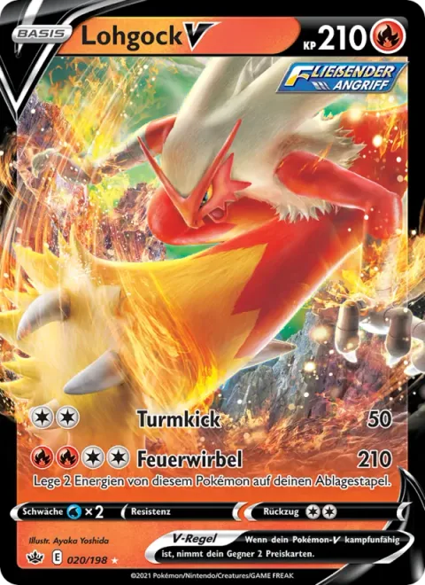 Blaziken V [High Jump Kick | Fire Spin]