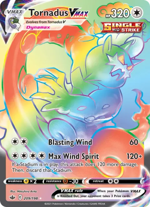Tornadus VMAX [Blasting Wind | Max Wind Spirit]