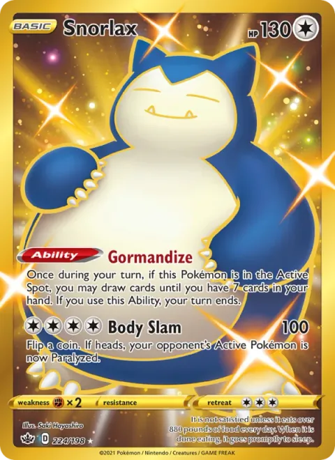Snorlax [Gormandize | Body Slam]