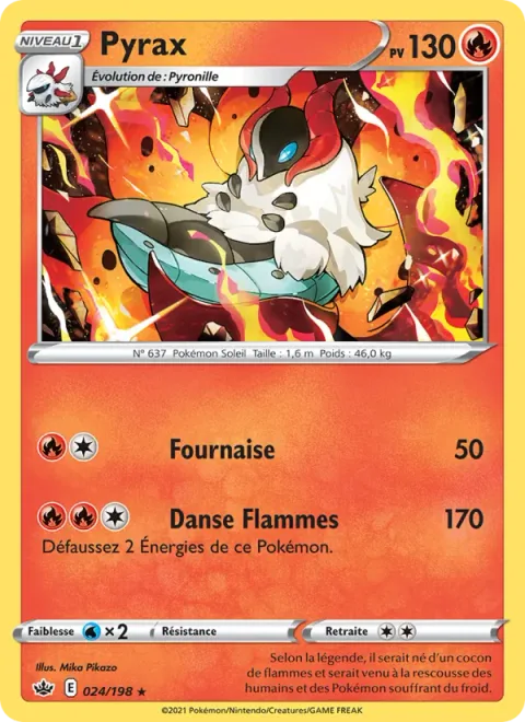 Volcarona [Combustion | Fire Spin]