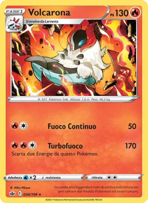 Volcarona [Combustion | Fire Spin]