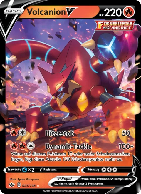 Volcanion V [Heat Blast | Dynamite Tackle]