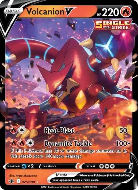 Volcanion V [Heat Blast | Dynamite Tackle]