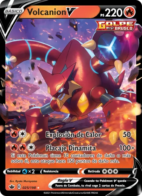 Volcanion V [Heat Blast | Dynamite Tackle]