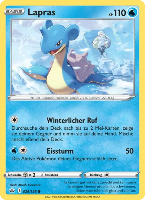 Lapras [Wintry Call | Icy Wind]