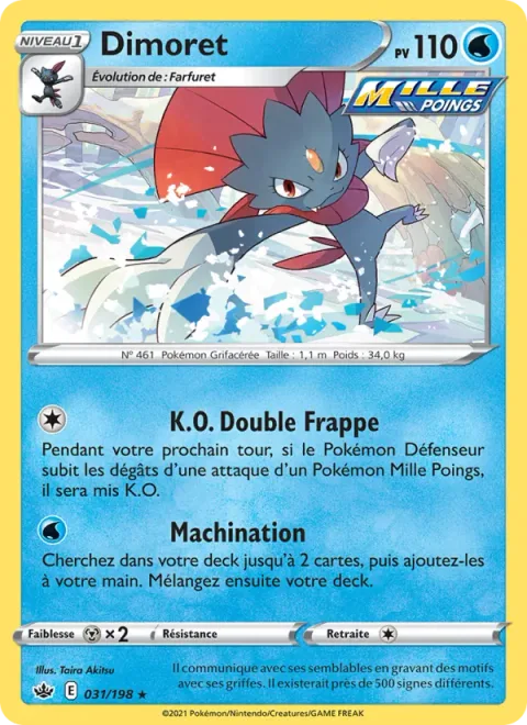 Weavile [Two-Hit KO | Nasty Plot]