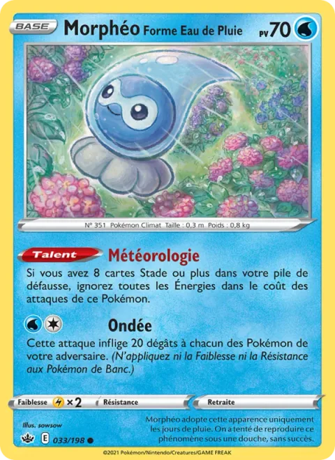 Castform Rainy Form [Weather Reading | Rainfall]