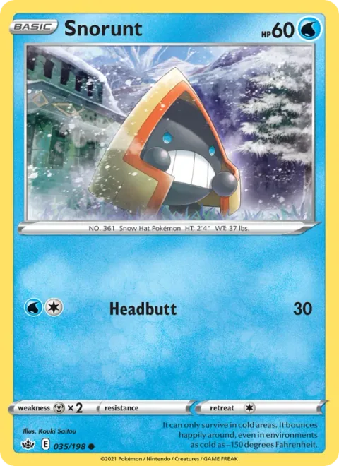 Snorunt [Headbutt]