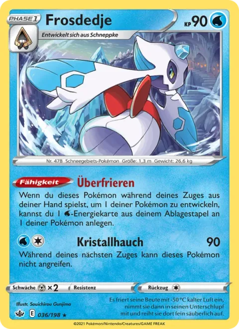 Froslass [Frost Over | Crystal Breath]