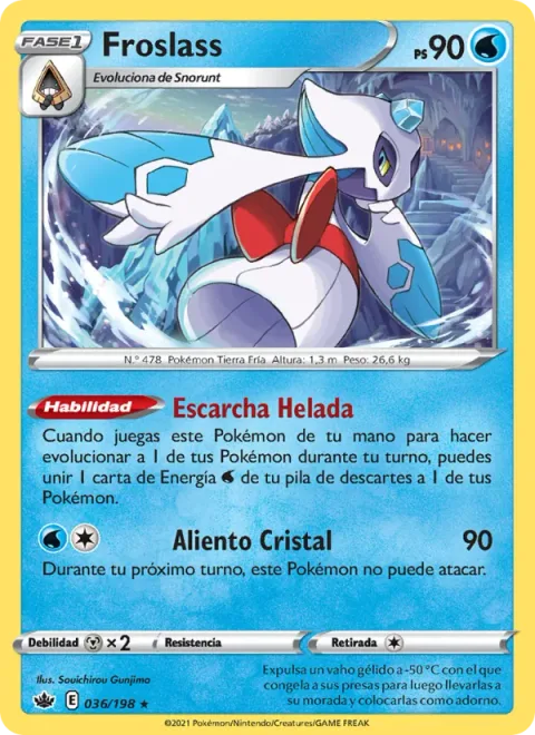 Froslass [Frost Over | Crystal Breath]