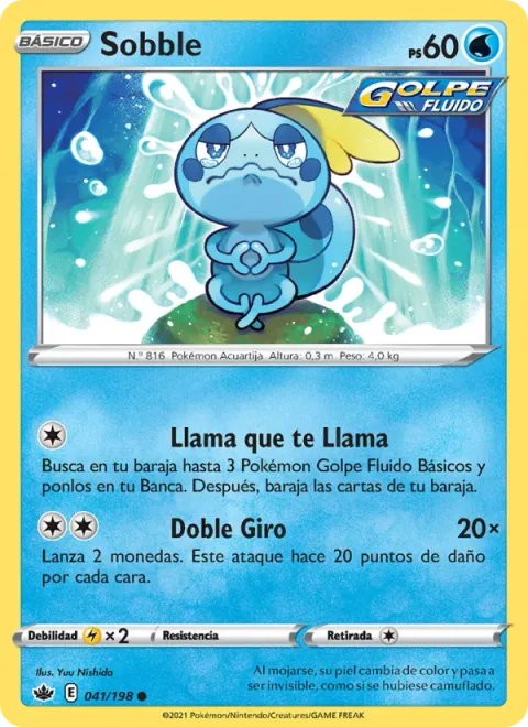 Sobble [Keep Calling | Double Spin]