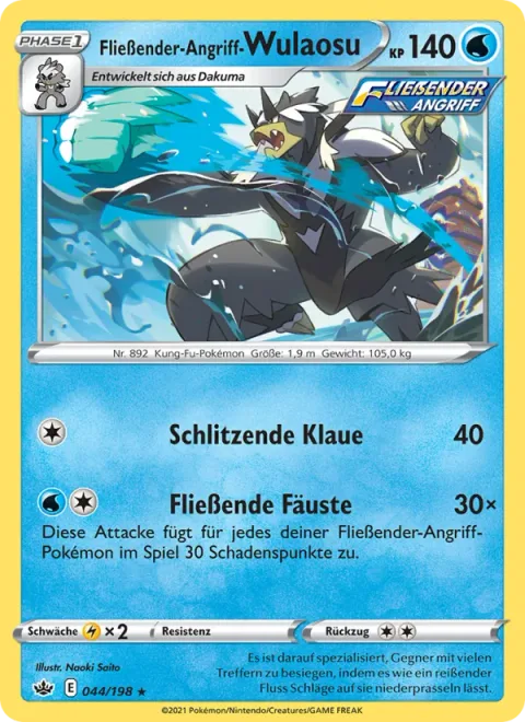 Rapid Strike Urshifu [Slashing Claw | Rapid-Fisted Rush]