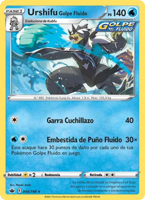 Rapid Strike Urshifu [Slashing Claw | Rapid-Fisted Rush]