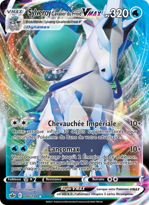 Ice Rider Calyrex VMAX [Ride of the High King | Max Lance]
