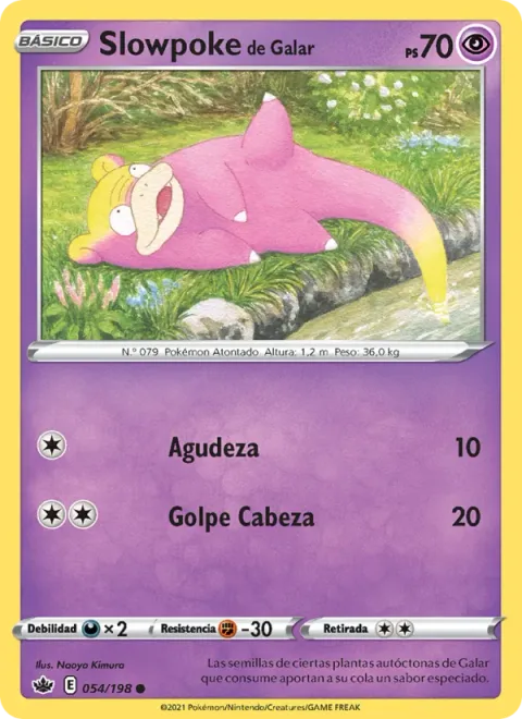 Galarian Slowpoke [Sharpness | Headbutt]
