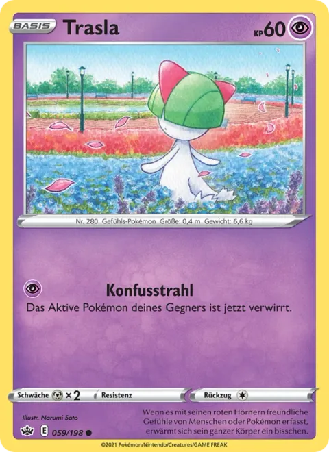 Ralts [Confuse Ray | Chilling Reign]