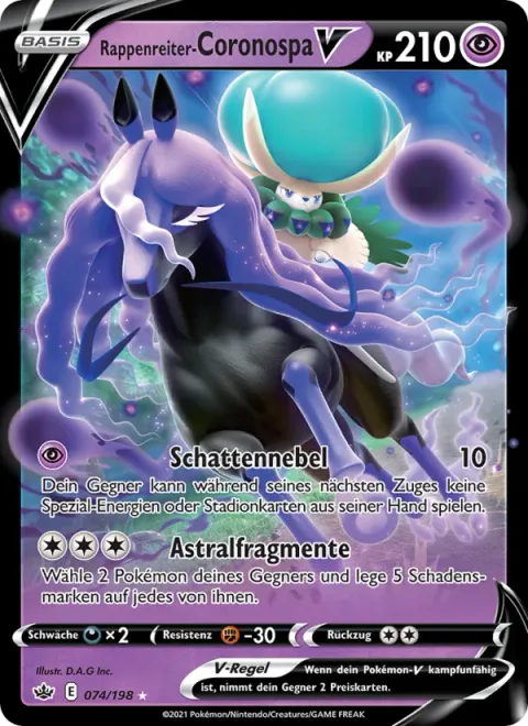 Shadow Rider Calyrex V [Shadow Mist | Astral Barrage]