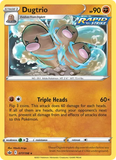 Dugtrio [Triple Heads]