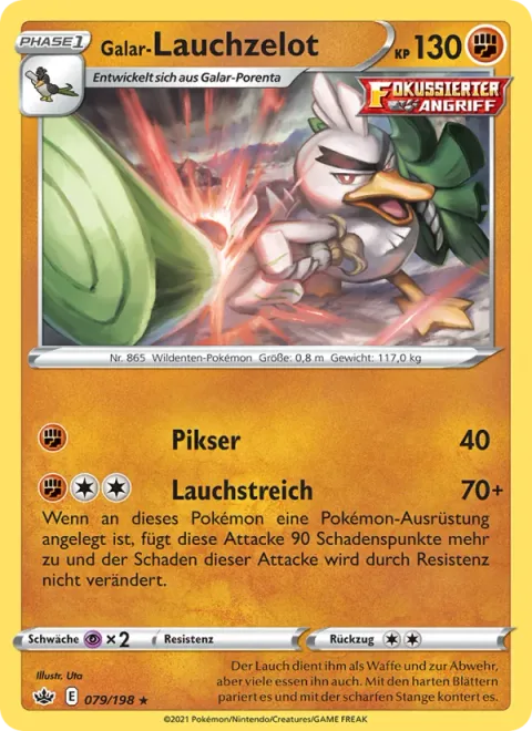 Galarian Sirfetch'd [Peck | Leek Strike]