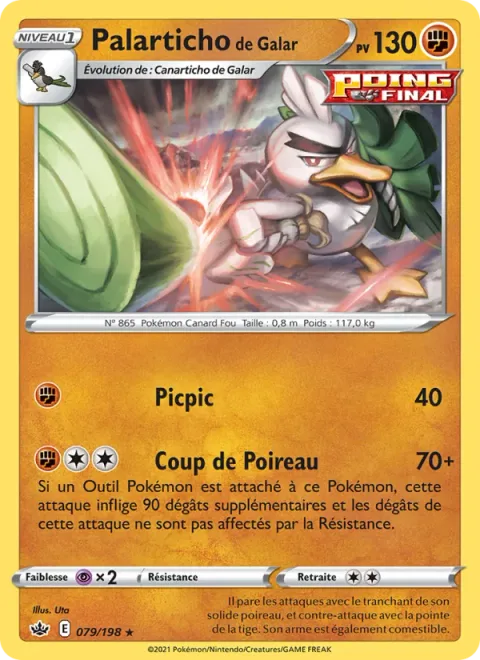 Galarian Sirfetch'd [Peck | Leek Strike]