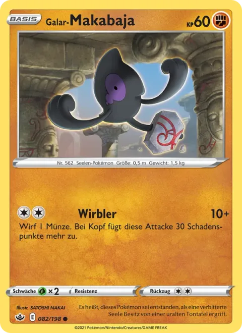 Galarian Yamask [Brutal Swing]