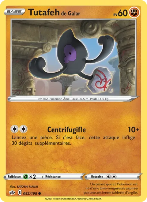 Galarian Yamask [Brutal Swing]