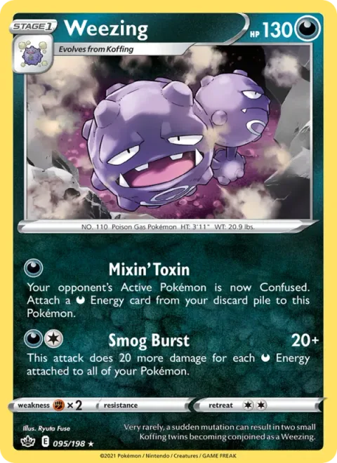 Weezing [Mixin' Toxin | Smog Burst]