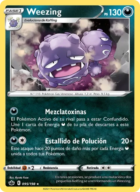 Weezing [Mixin' Toxin | Smog Burst]
