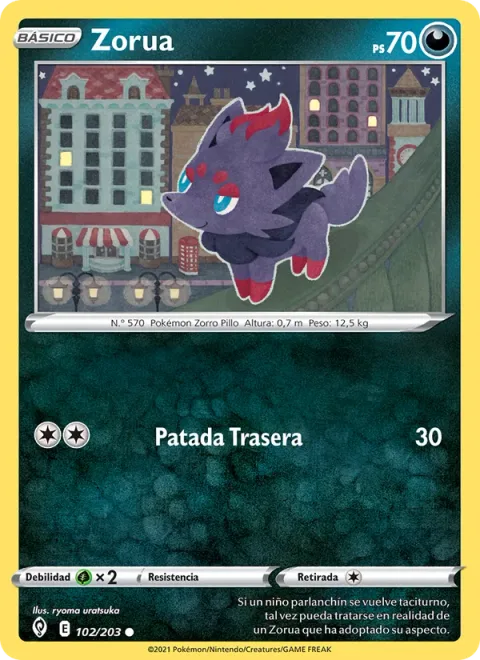 Zorua [Rear Kick]
