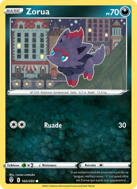 Zorua [Rear Kick]