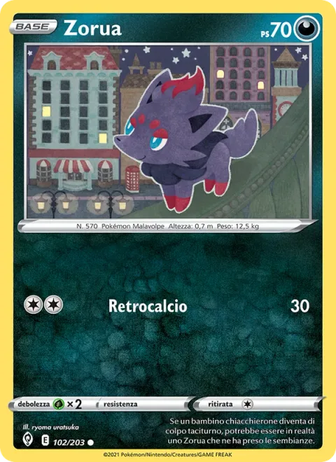 Zorua [Rear Kick]