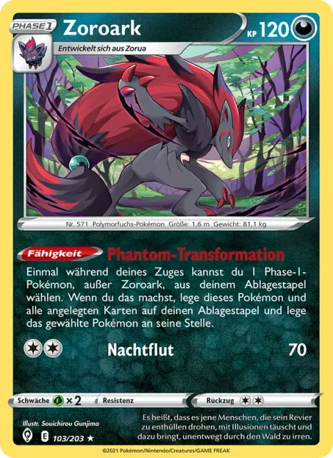Zoroark [Phantom Transformation | Night Daze]