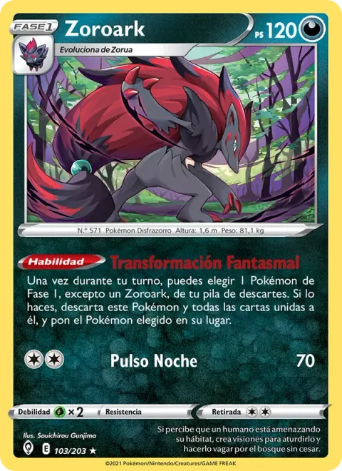 Zoroark [Phantom Transformation | Night Daze]