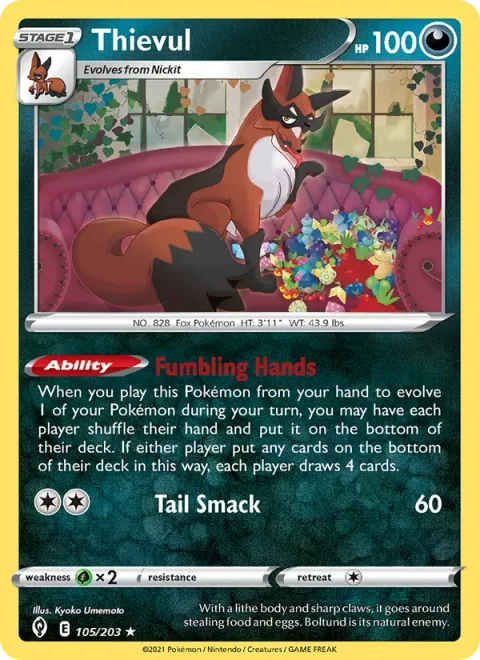 Thievul [Fumbling Hands | Tail Smack]